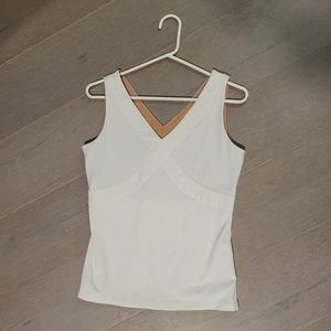 Lululemon Wrap Tank - rare - white - size 12